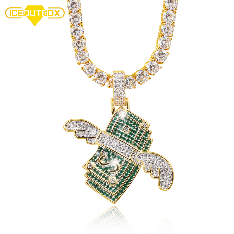Chains Fashion US Dollar Money Pendant Necklace Charm Cubic Zircon Men Women Hip Hop Jewelry With Rope Tennis Chain Party Gift
Chains Fashion US Dollar Money Pendant Necklace Charm Cubic Zircon Men Women Hip Hop Jewelry With Rope Tennis Chain Party Gift