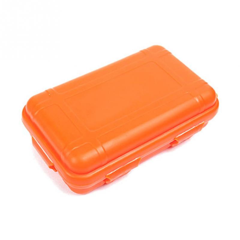 Outdoor Airtight Survival Storage Case Shockproof Waterproof Camping Travel Container Carry Storage Box Size S/L