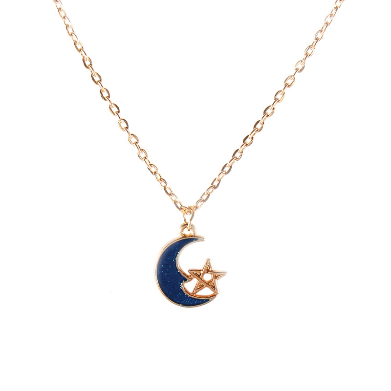 Luokey Delicate Curved Moon Pendant Necklace Elegant Simple Fashion Gold Color Star Necklace For Women Statement Jewelry Collier, Silver
Luokey Delicate Curved Moon Pendant Necklace Elegant Simple Fashion Gold Color Star Necklace For Women Statement Jewelry Collier, Silver