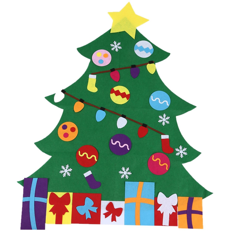 DIY Felt Christmas Tree Set with Ornaments for Kids Xmas Gifts Door Wall Hanging Christmas Tree Ornament Wooden Hanging Pendants
DIY Felt Christmas Tree Set with Ornaments for Kids Xmas Gifts Door Wall Hanging Christmas Tree Ornament Wooden Hanging Pendants