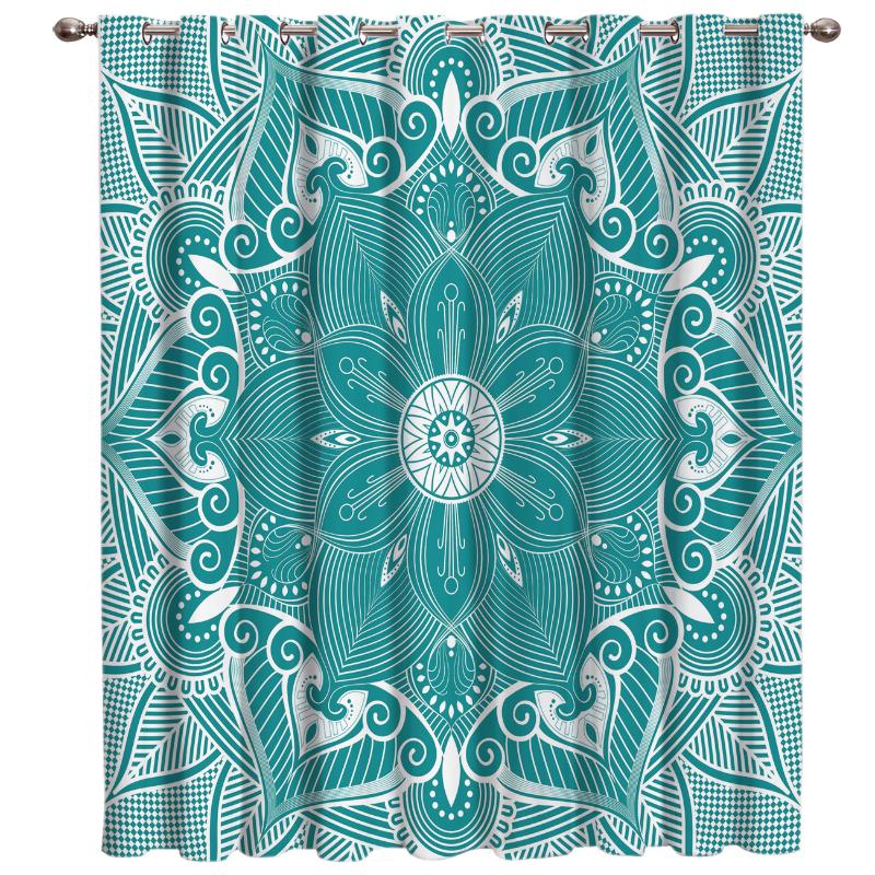Mandala Pattern Window Curtains Dark Window Blinds Decor Bedroom Kitchen Fabric Kids Curtain Panels With Grommets, As pic
Mandala Pattern Window Curtains Dark Window Blinds Decor Bedroom Kitchen Fabric Kids Curtain Panels With Grommets, As pic