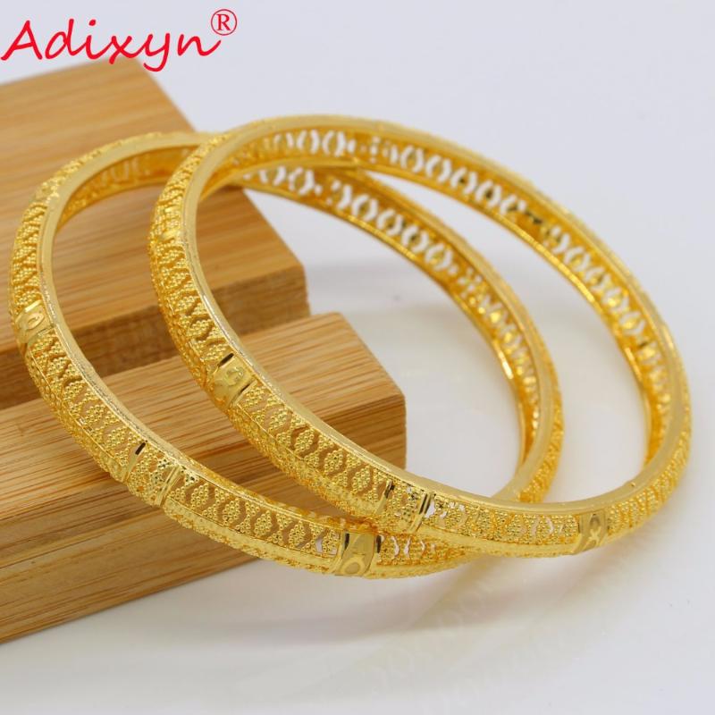 Adixyn Two PCS NEW Dubai bracelets & bangles Women 24k Gold Color Bracelet Ethiopian/African/Sudan/Israel/India Jewelry N07011
Adixyn Two PCS NEW Dubai bracelets & bangles Women 24k Gold Color Bracelet Ethiopian/African/Sudan/Israel/India Jewelry N07011