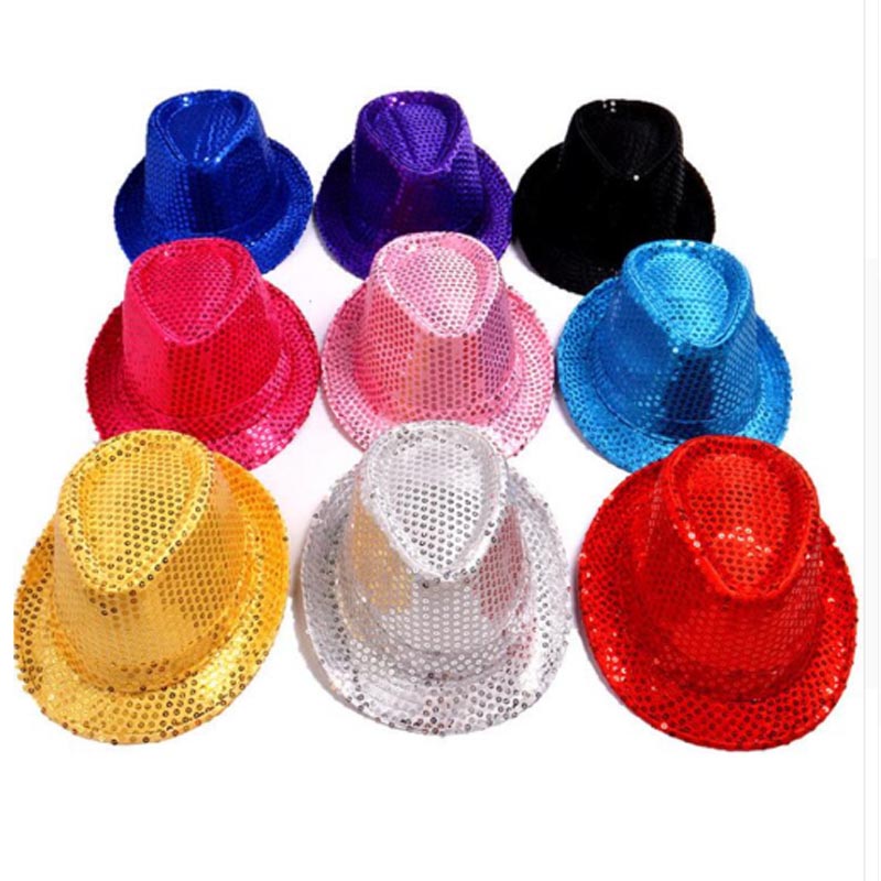 30PC Hat Adults Children Jazz Hat Stage Dance Performance Sequin Magic Show Bar Party Up Dancing Hats Supplies
30PC Hat Adults Children Jazz Hat Stage Dance Performance Sequin Magic Show Bar Party Up Dancing Hats Supplies