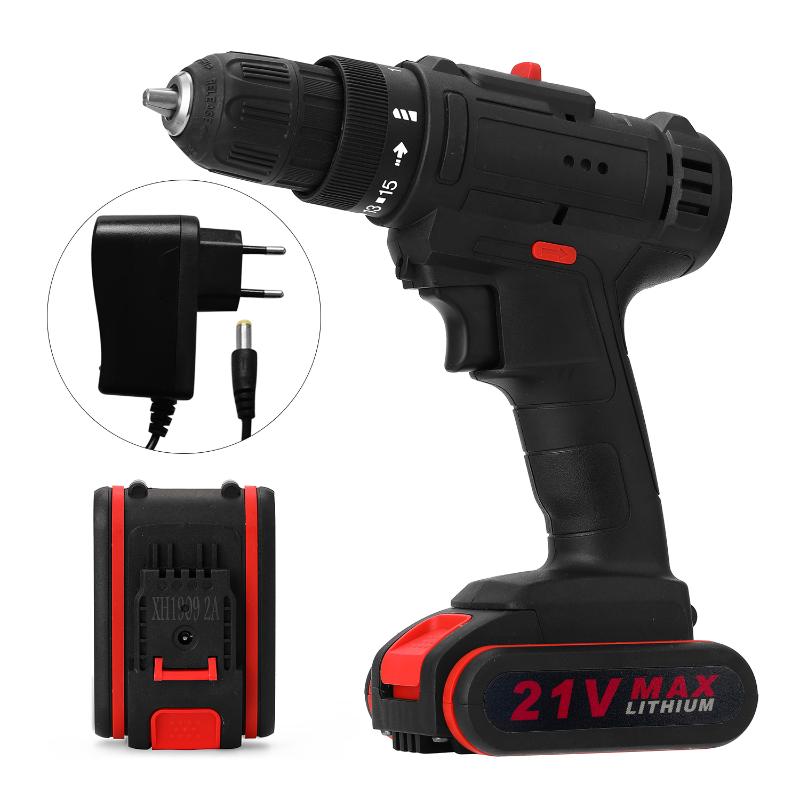 12V 18V 21V Electric Screwdriver Wireless Rechargeable Impact Cordless Screwdriver Hand Drills Home Power Tools with Battery
12V 18V 21V Electric Screwdriver Wireless Rechargeable Impact Cordless Screwdriver Hand Drills Home Power Tools with Battery