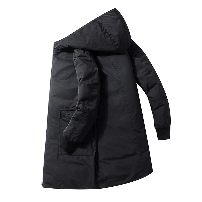 2020 down jacket men's mid-length winter New Korean style trendy handsome thickened men's winter coat, Black
2020 down jacket men's mid-length winter New Korean style trendy handsome thickened men's winter coat, Black