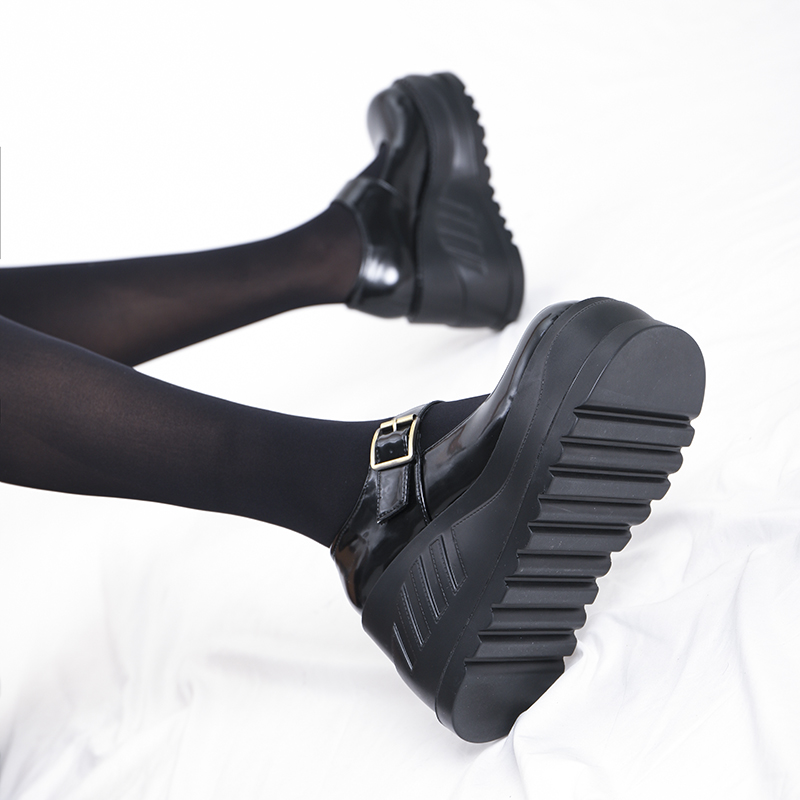 Retro Lolita Shoes Harajuku Big Head Doll Shoes Casual Creepers Punk Ladies Wedges Platform Heels Gothic Black Boots
Retro Lolita Shoes Harajuku Big Head Doll Shoes Casual Creepers Punk Ladies Wedges Platform Heels Gothic Black Boots