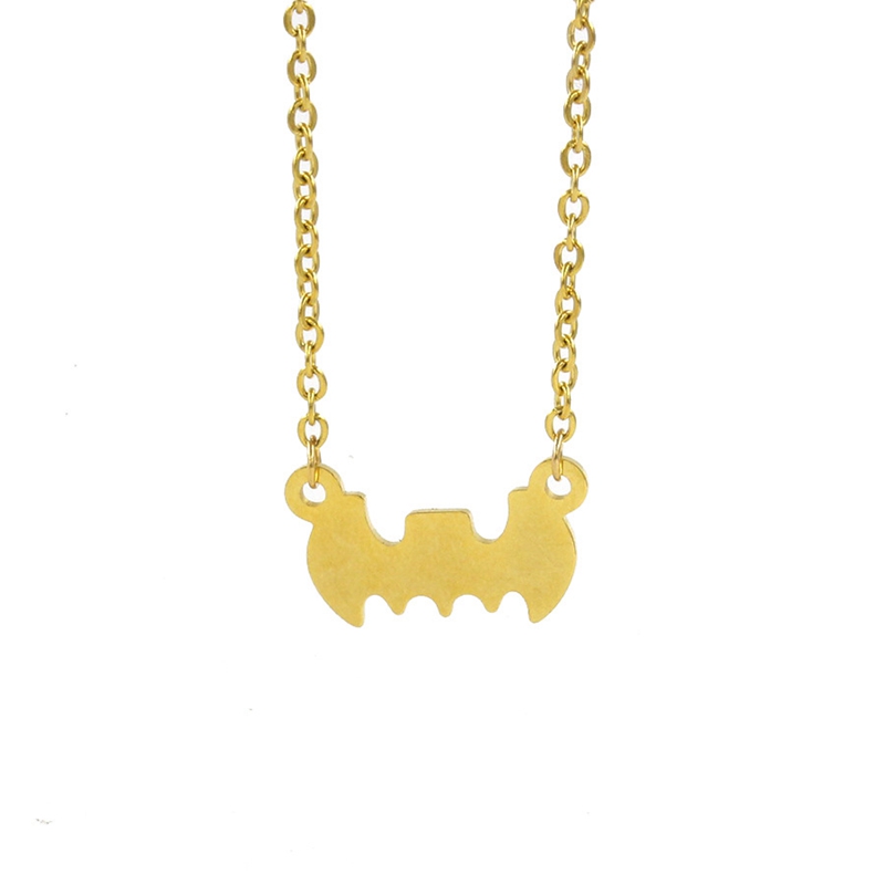 2020 New Simulation Animai Bat Necklace Pendants Simple Design Stainless Steel Necklaces for Women Hollowen Fashion Jewelry
2020 New Simulation Animai Bat Necklace Pendants Simple Design Stainless Steel Necklaces for Women Hollowen Fashion Jewelry