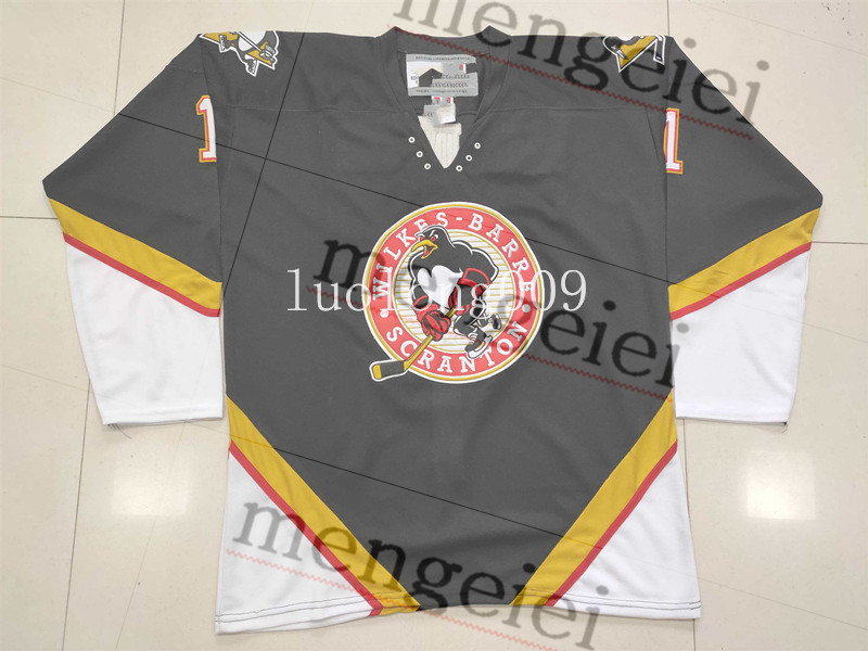 Customize Wilkes Barre Scranton Penguins 1 FROM DWIGHT Hockey Jersey Embroidery Stitched any number and name Jerseys, White
Customize Wilkes Barre Scranton Penguins 1 FROM DWIGHT Hockey Jersey Embroidery Stitched any number and name Jerseys, White
