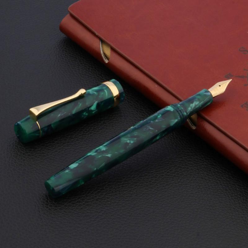 ChouXiongLuWei classic Acrylic agate green writing stationery gift Fountain Pen, Red
ChouXiongLuWei classic Acrylic agate green writing stationery gift Fountain Pen, Red