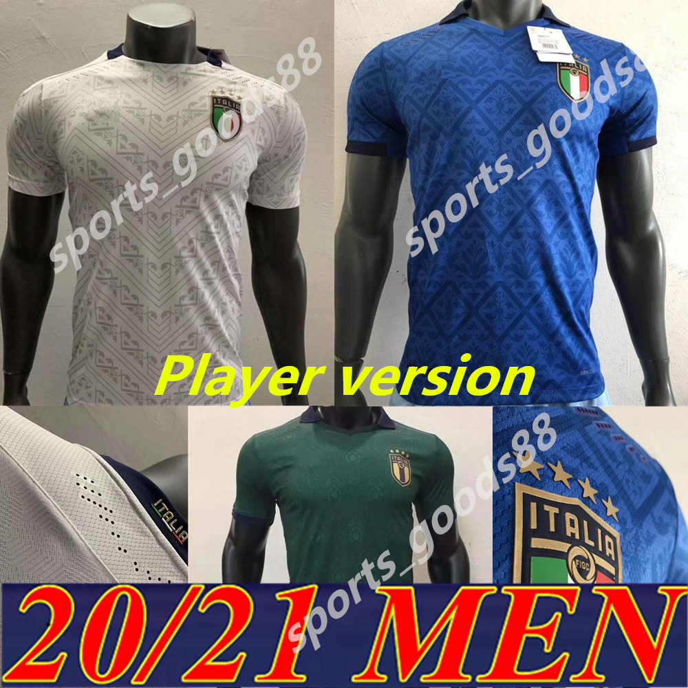 2020 2021 Italy soccer jersey Player version Men home away BARELLA SENSI INSIGNE 20 21 Renaissance CHIELLINI BELOTTI football shirts 06, Black;yellow
2020 2021 Italy soccer jersey Player version Men home away BARELLA SENSI INSIGNE 20 21 Renaissance CHIELLINI BELOTTI football shirts 06, Black;yellow