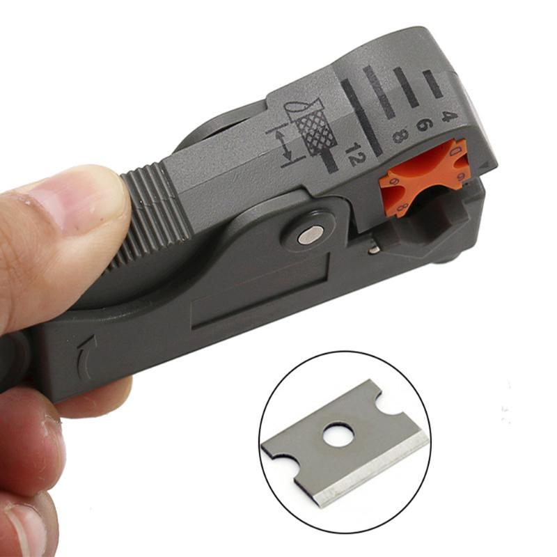 Portable Wire Stripper Cable Stripper ToolsCable Stripping Automatic Wire Cutter Multi Tools Double Blades stripped Pocket
Portable Wire Stripper Cable Stripper ToolsCable Stripping Automatic Wire Cutter Multi Tools Double Blades stripped Pocket