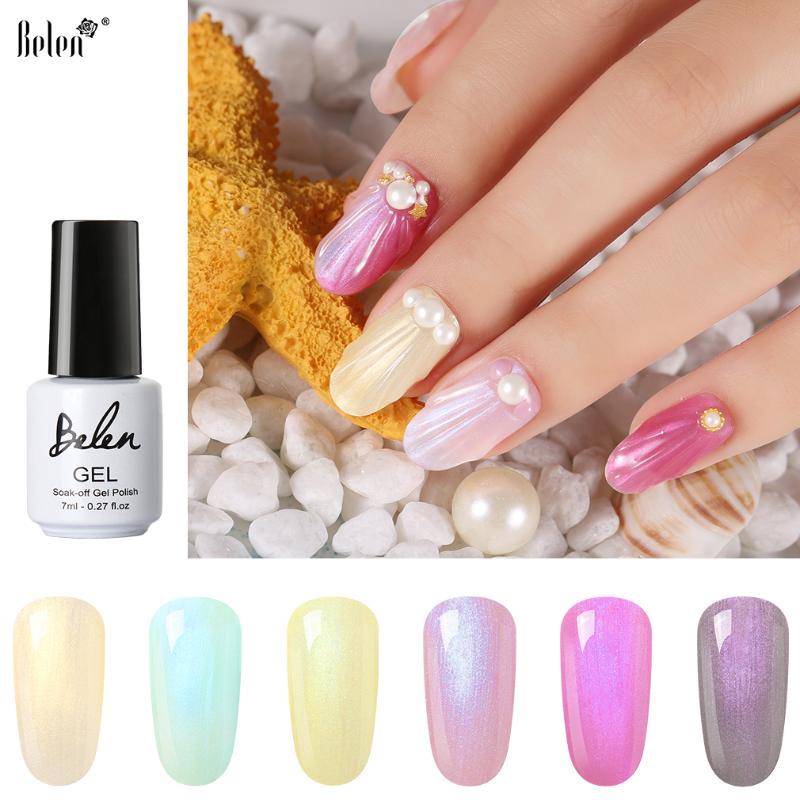 Belen 7ml UV Nail Gel Shell Mermaid Hybrid Lucky Varnish Paint Gellak LED Lamp Gel Polish Soak Off Semi Permanent Gelpolish, 9502
Belen 7ml UV Nail Gel Shell Mermaid Hybrid Lucky Varnish Paint Gellak LED Lamp Gel Polish Soak Off Semi Permanent Gelpolish, 9502