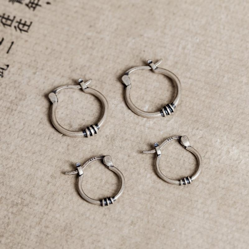 VamGoth1573 925 Sterling Silver Earrings Semicircle Vintage earring Fine Accessories Free Shipping
VamGoth1573 925 Sterling Silver Earrings Semicircle Vintage earring Fine Accessories Free Shipping