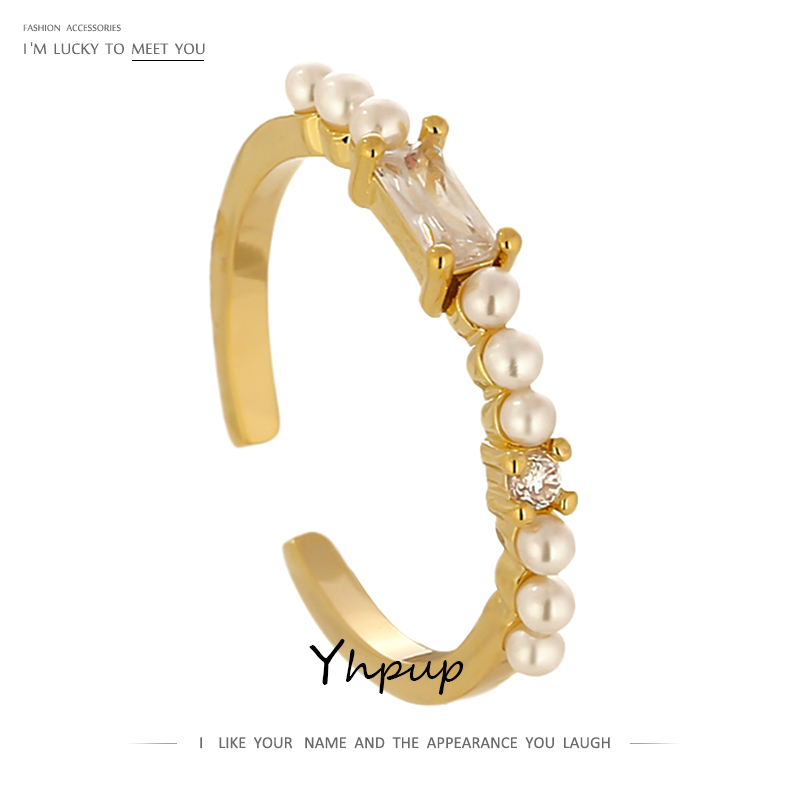 Yhpup Korean Sweet Simulated Pearls Thin Ring Delicate Shiny Cubic Zirconia Metal Finger Engagement Ring Bagues Pour Femme New
Yhpup Korean Sweet Simulated Pearls Thin Ring Delicate Shiny Cubic Zirconia Metal Finger Engagement Ring Bagues Pour Femme New