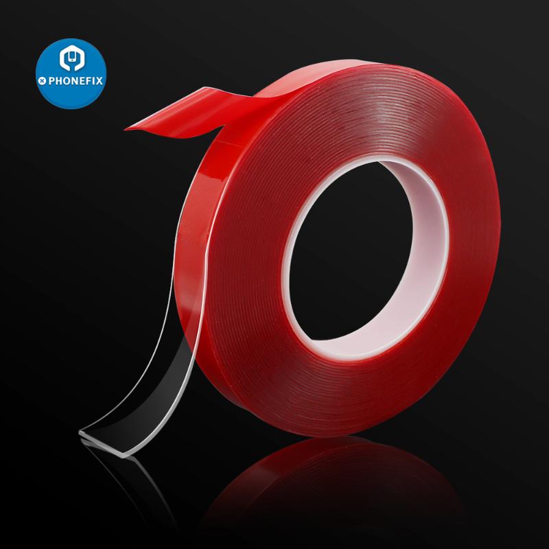 Double Side Tape PET Film Tape Red Strong Adhesive No Trace 3/5/8/10/15/20mm 10M for Phone Tablet LCD Screen PC LCD Glass
Double Side Tape PET Film Tape Red Strong Adhesive No Trace 3/5/8/10/15/20mm 10M for Phone Tablet LCD Screen PC LCD Glass