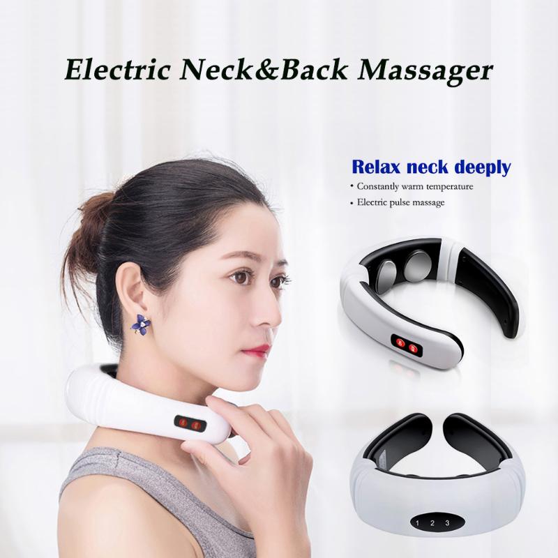 Neck Back Electric Massager 6 Mode Power Pulse Micro-current Massage Neck Pain Reliever Relaxation Health Care Massager For
Neck Back Electric Massager 6 Mode Power Pulse Micro-current Massage Neck Pain Reliever Relaxation Health Care Massager For