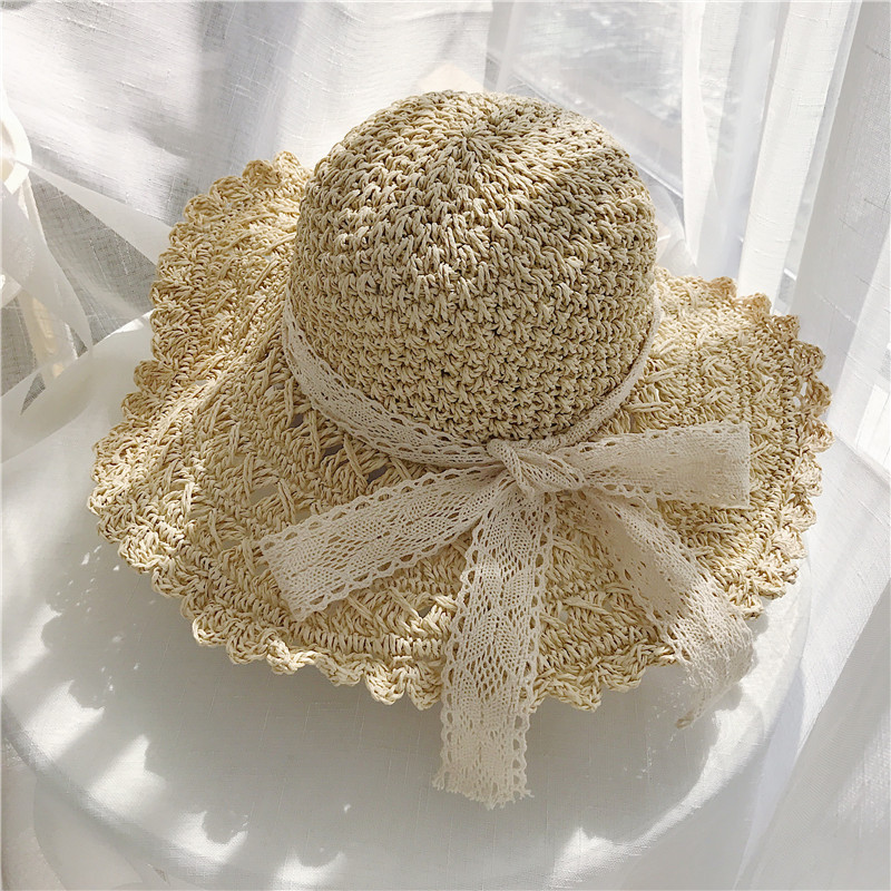 Straw Hat Sun Hats For Women Summer Outdoors Wide Brim Travel Cap Bohemia Sun Straw Hat Lady Lace Tie Elegant Beige Khaki Pink
Straw Hat Sun Hats For Women Summer Outdoors Wide Brim Travel Cap Bohemia Sun Straw Hat Lady Lace Tie Elegant Beige Khaki Pink