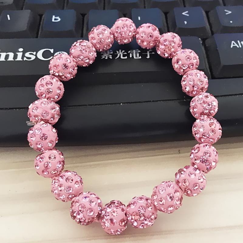 New fashion colorful rhinestone inlaid Shambhala beads bracelet outdoor leisure DIY jewelry beads bangle for women
New fashion colorful rhinestone inlaid Shambhala beads bracelet outdoor leisure DIY jewelry beads bangle for women