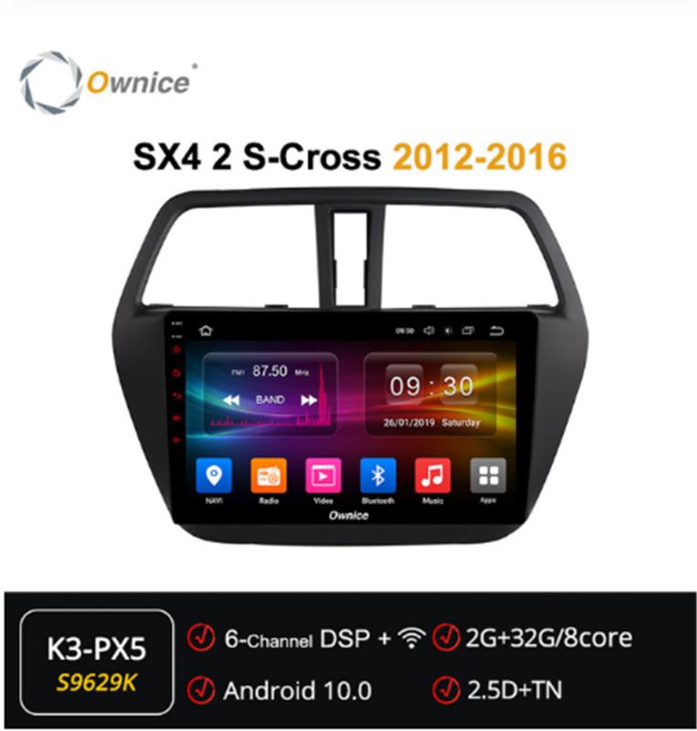 Ownice 9 inch Android 10.0 DSP Car Radio forSuzuki SX4 2 S-Cross 2012 - 2020 GPS Navigation player 4G LTE SPDIF Audio
Ownice 9 inch Android 10.0 DSP Car Radio forSuzuki SX4 2 S-Cross 2012 - 2020 GPS Navigation player 4G LTE SPDIF Audio