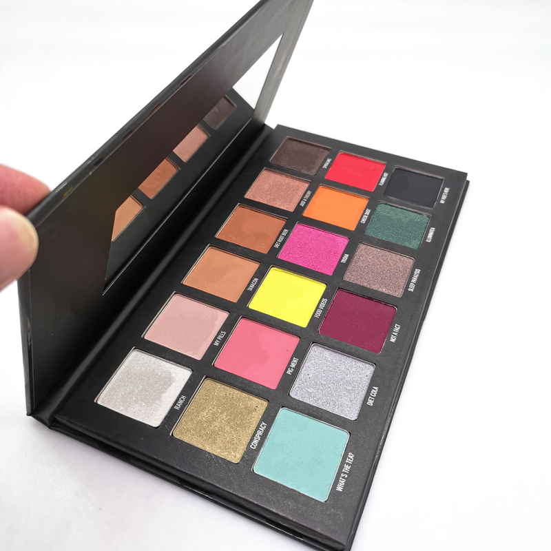 Newest Eye Shadows Palette J Star Conspiracy Palette 18 Colors Eyeshadow Shimmer Matte Palette High Quality Cosmetics
Newest Eye Shadows Palette J Star Conspiracy Palette 18 Colors Eyeshadow Shimmer Matte Palette High Quality Cosmetics