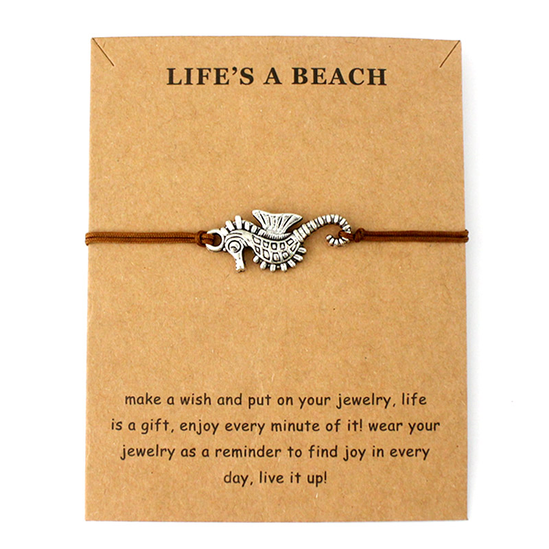 Seahorse Starfish Charms Bracelets Multicolor Rope Adjustable String Handmade Jewelry Women Men Boys Girls Unisex Children Gift
Seahorse Starfish Charms Bracelets Multicolor Rope Adjustable String Handmade Jewelry Women Men Boys Girls Unisex Children Gift