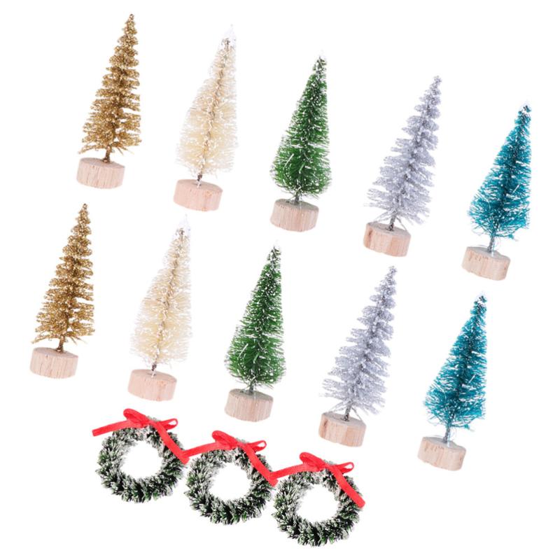 27Pcs Christmas Trees Decoration Set Wreath Fake Snow Frost Trees with Wood Base
27Pcs Christmas Trees Decoration Set Wreath Fake Snow Frost Trees with Wood Base