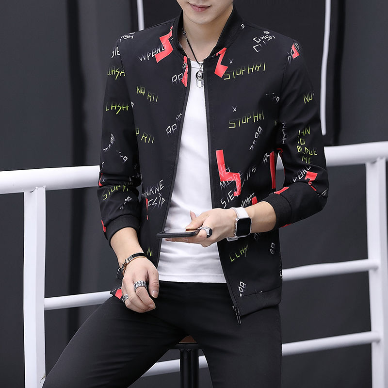 Men's Jackets Jacket Men Windbreaker 2021 Spring Autumn Fashion Hooded Casual Male Coat Thin Outwear