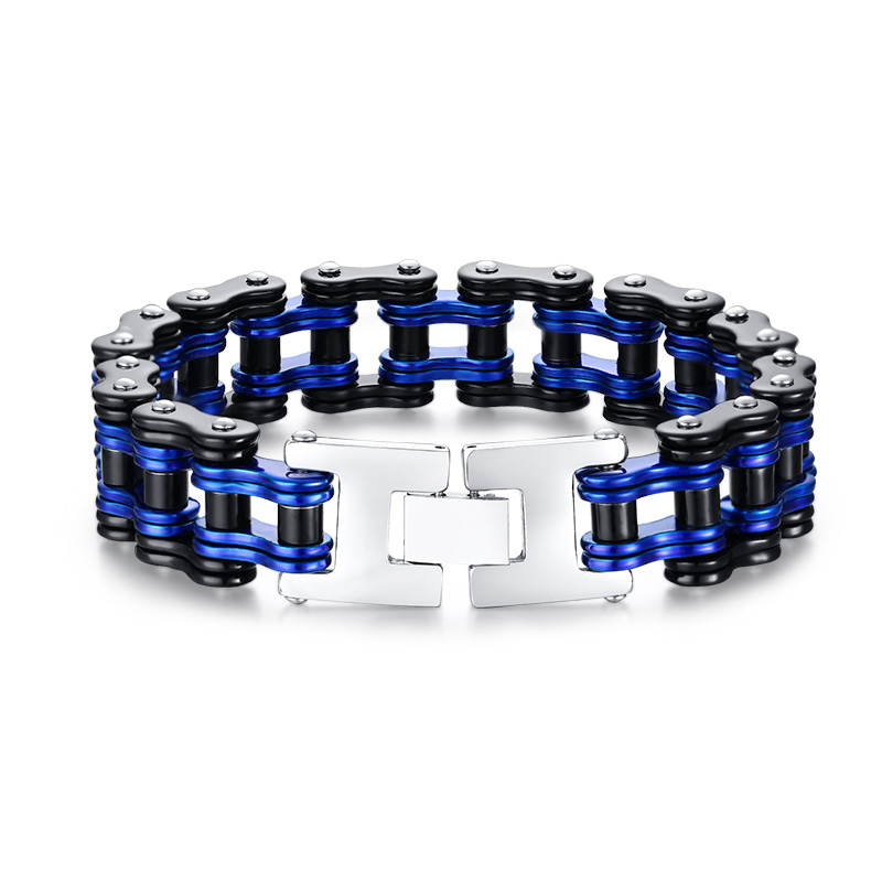 Charm Bracelets Personality Design Bracelet For Male Bicycle Titanium Steel Men's Motorcycle Chain Tide Jewelry
Charm Bracelets Personality Design Bracelet For Male Bicycle Titanium Steel Men's Motorcycle Chain Tide Jewelry