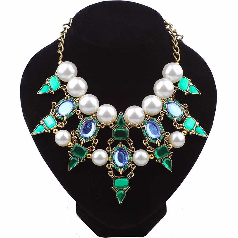 2020 fashion jewelry exaggerated green zircon pearl necklace popular trendy single product buyer essential pearl elements
2020 fashion jewelry exaggerated green zircon pearl necklace popular trendy single product buyer essential pearl elements