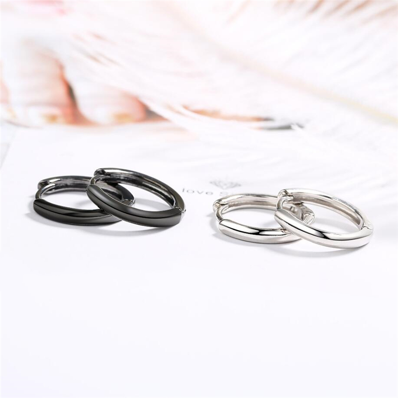Sole Memory Simple Geometry Black Circle Cute Cool 925 Sterling Silver Fashion Female Dangle Earrings SEA561
Sole Memory Simple Geometry Black Circle Cute Cool 925 Sterling Silver Fashion Female Dangle Earrings SEA561