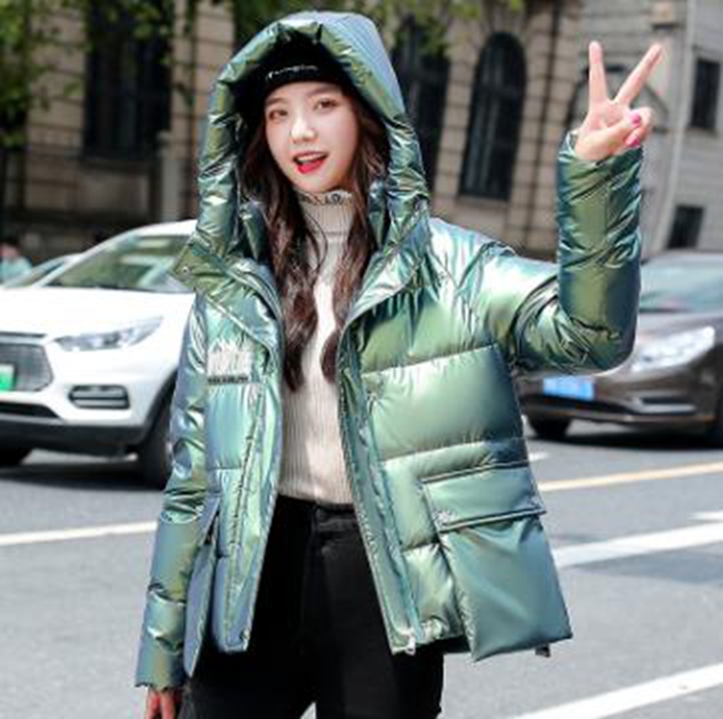 Wholesale shiny women's short winter new hooded bread jacket down padded jacket, Pink
Wholesale shiny women's short winter new hooded bread jacket down padded jacket, Pink