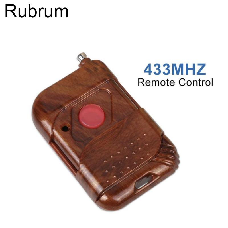 Rubrum 433mhz DC 12V 1 CH Smart Home Remote Control Switch RF Relay Transmitter Push Button 433 Mhz Remote Control For Gate Door
Rubrum 433mhz DC 12V 1 CH Smart Home Remote Control Switch RF Relay Transmitter Push Button 433 Mhz Remote Control For Gate Door