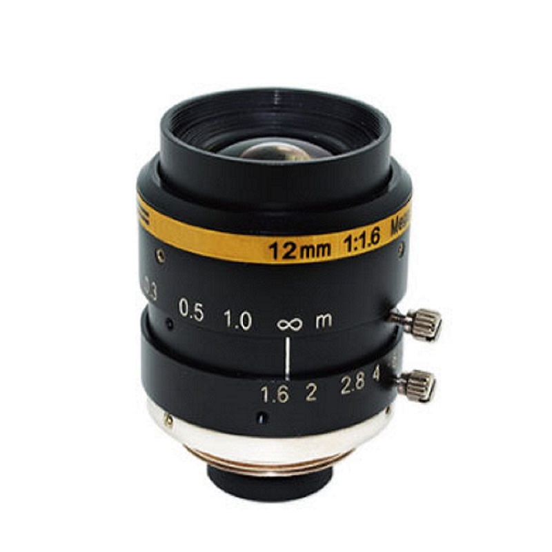 3 MP 12MM F1.6 NO TV Distortion 2/3" sensor 0.1m MOD Machine Vision Lens For security IP CCTV camera(SL-MV1216C3MP-23
3 MP 12MM F1.6 NO TV Distortion 2/3" sensor 0.1m MOD Machine Vision Lens For security IP CCTV camera(SL-MV1216C3MP-23