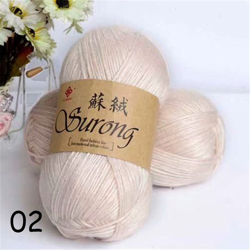 4pcs Yarn For Knitting Carpet Hot Sale Crochet Yarn lanas para tejer 100g/pc ovillos de lana 200924