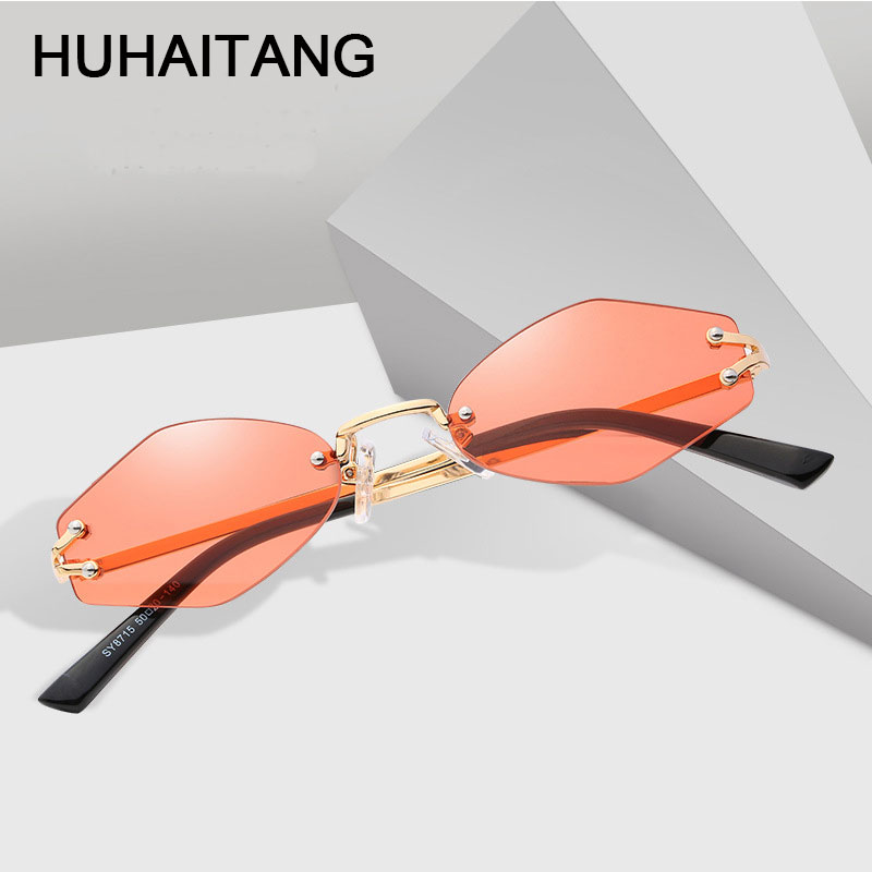 HUHAITANG Mini Hexagon Frameless Sunglass Women Luxury Retro Sun Glasses Men Brand Vintage High Quality Womens Sunglasses
HUHAITANG Mini Hexagon Frameless Sunglass Women Luxury Retro Sun Glasses Men Brand Vintage High Quality Womens Sunglasses