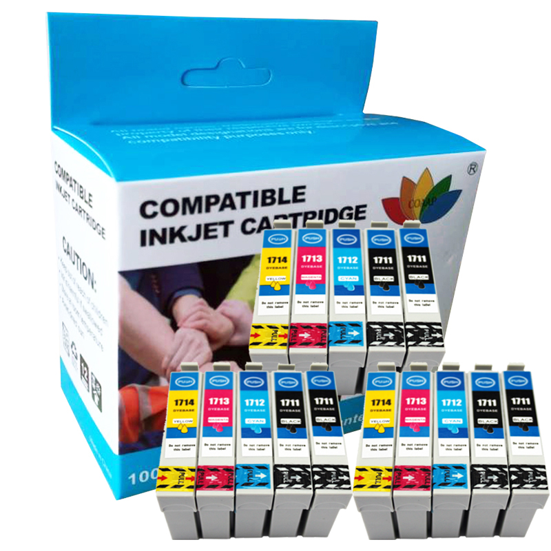 Compatible 17XL T1715 Ink Cartridge for T1711-T1714 for Expression home XP-323 XP-33 XP-303 XP-313 XP-403 XP-406 XP-413
Compatible 17XL T1715 Ink Cartridge for T1711-T1714 for Expression home XP-323 XP-33 XP-303 XP-313 XP-403 XP-406 XP-413