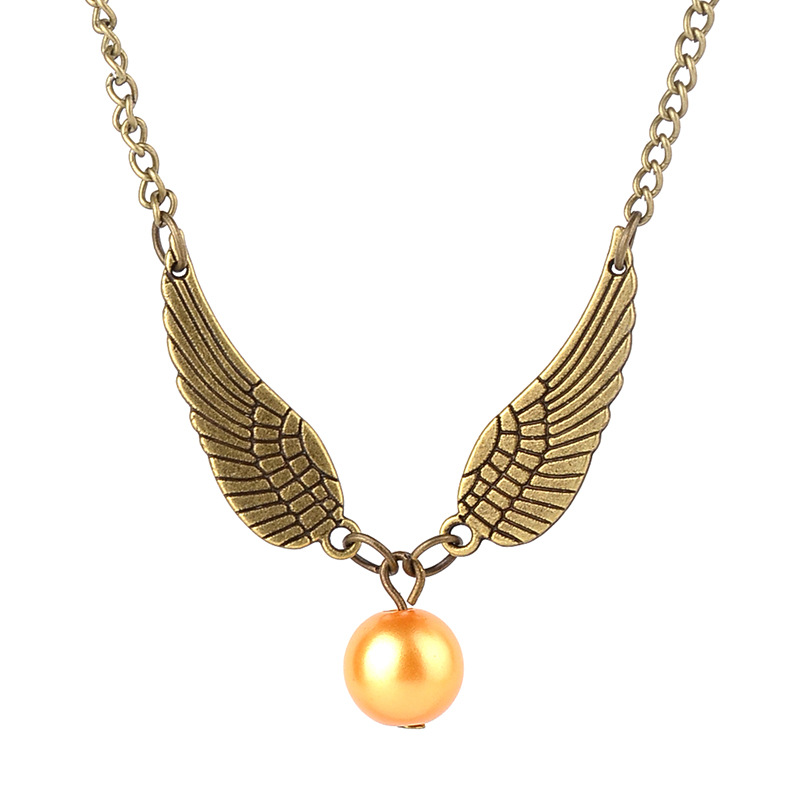 Pendant Necklaces 30 Geometric Round Gold Snitch Necklace Feather Angel Vintage Men Movie Jewelry
Pendant Necklaces 30 Geometric Round Gold Snitch Necklace Feather Angel Vintage Men Movie Jewelry