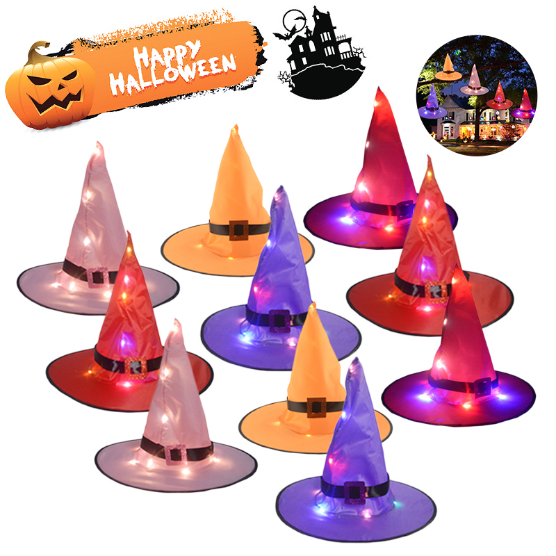 Orange Luminous Witch Hat Glowing Witch Hat Halloween Party Party Performance Headdress Ornament Costume Accessories 
Orange Luminous Witch Hat Glowing Witch Hat Halloween Party Party Performance Headdress Ornament Costume Accessories