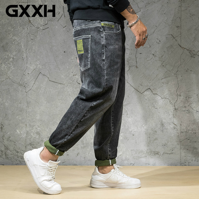 Fashion 7XL Oversize Denim Pants Solid Loose Fit Jeans Men Casual Denim Pants Male Straight Trouser Big Large Plus Size 42 44 46, B222
Fashion 7XL Oversize Denim Pants Solid Loose Fit Jeans Men Casual Denim Pants Male Straight Trouser Big Large Plus Size 42 44 46, B222