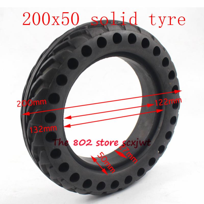 High Quality 200x50 Explosion-proof Electric Bike Scooter Tubeless Tyres 8 Inch Motorcycle Solid Wheel Tires Bee Hive Holes
High Quality 200x50 Explosion-proof Electric Bike Scooter Tubeless Tyres 8 Inch Motorcycle Solid Wheel Tires Bee Hive Holes
