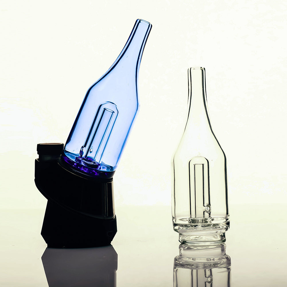 The new 2021 peak glass recyclers are equipped with transparent smoke glass wine bottle-shaped cups of peak glass for smokers 
The new 2021 peak glass recyclers are equipped with transparent smoke glass wine bottle-shaped cups of peak glass for smokers