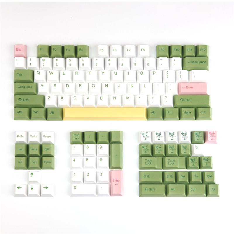 Mojito Keycaps PBT Five-sided Sublimation Keycap Mechanical Keyboard Key-caps Small Full Set Compatible with Cherry Personality
Mojito Keycaps PBT Five-sided Sublimation Keycap Mechanical Keyboard Key-caps Small Full Set Compatible with Cherry Personality