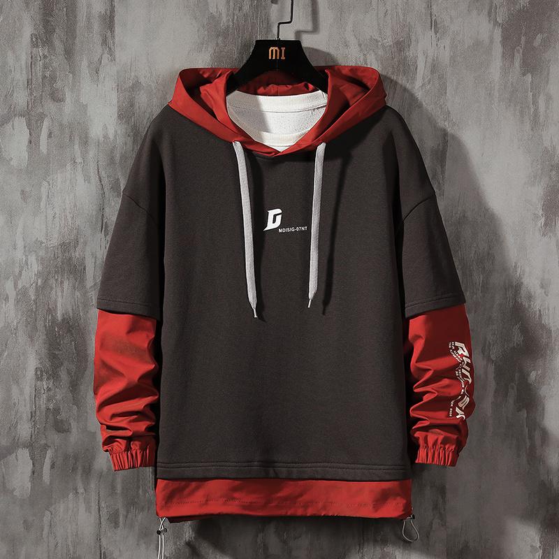 2020 Autumn Spring Patchwork Hoodies MEN'S Sweatshirts Hip Hop Punk Streetwear Casual Pullover kg-114, Y192 1
2020 Autumn Spring Patchwork Hoodies MEN'S Sweatshirts Hip Hop Punk Streetwear Casual Pullover kg-114, Y192 1