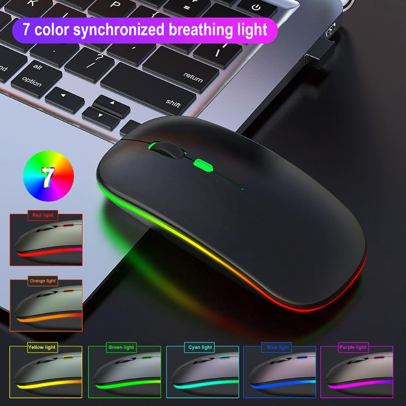 M40 Wireless Mouse Ultrathin Mute 2.4GHz Wireless Mouse Rechargeable 1600DPI Optical Mice for Laptop PC Office
M40 Wireless Mouse Ultrathin Mute 2.4GHz Wireless Mouse Rechargeable 1600DPI Optical Mice for Laptop PC Office