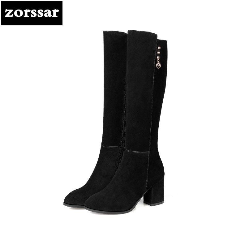 Zorssar} 2020 New Winter Plush Female Snow boots Fashion Thigh High Boots Suede Leather Women Knee High heels, Black
Zorssar} 2020 New Winter Plush Female Snow boots Fashion Thigh High Boots Suede Leather Women Knee High heels, Black