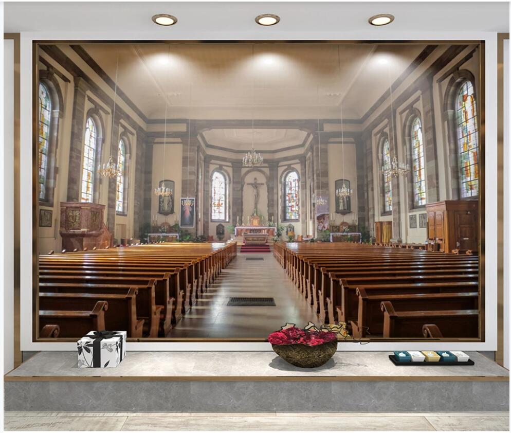 Custom mural photo wallpaper 3d European rural Christian church benches home decor living room wallpaper for walls 3 d in rolls, Non-woven wallpaper
Custom mural photo wallpaper 3d European rural Christian church benches home decor living room wallpaper for walls 3 d in rolls, Non-woven wallpaper