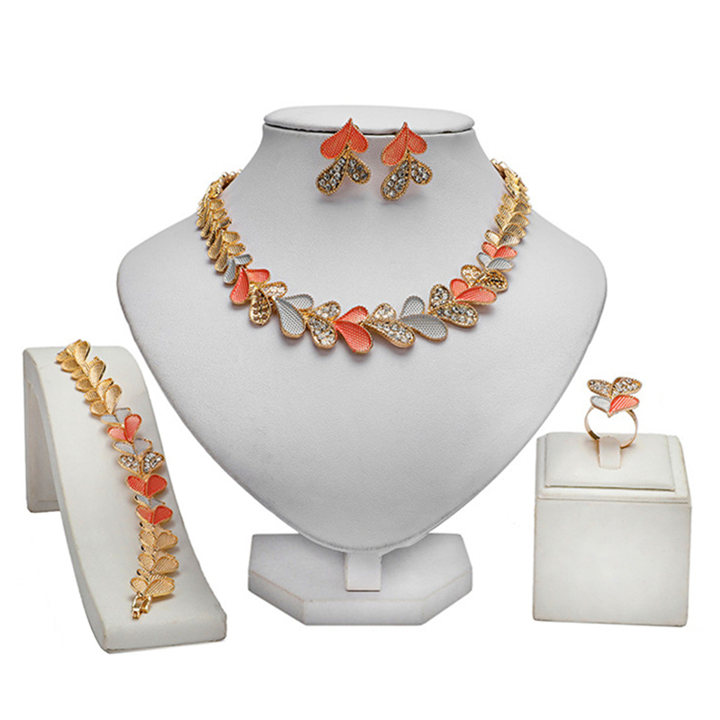 ZuoDi Exquisite Dubai Gold Colorful Jewelry Set Nigerian Wedding woman accessories jewelry set African Beads costume, As pic
ZuoDi Exquisite Dubai Gold Colorful Jewelry Set Nigerian Wedding woman accessories jewelry set African Beads costume, As pic