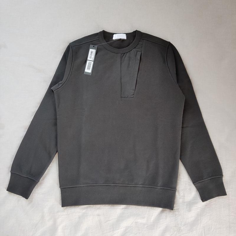 hot sale 20FW CHEST POCKET CREWNECK SWEATSHIRT T0PST0NEY Long Sleeve Spring Autumn Pullover Men Women Solid Sweater, Black
hot sale 20FW CHEST POCKET CREWNECK SWEATSHIRT T0PST0NEY Long Sleeve Spring Autumn Pullover Men Women Solid Sweater, Black