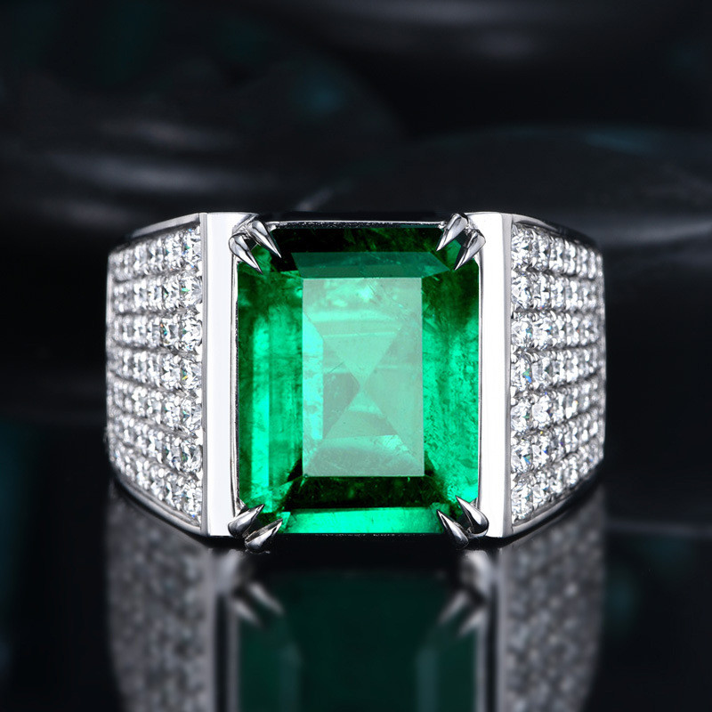 Male Luxury Big Square Green Zircon Stone Rings For Men Vintage Fashion Silver Color Jewelry Geometric Engagement Ring Wedding
Male Luxury Big Square Green Zircon Stone Rings For Men Vintage Fashion Silver Color Jewelry Geometric Engagement Ring Wedding