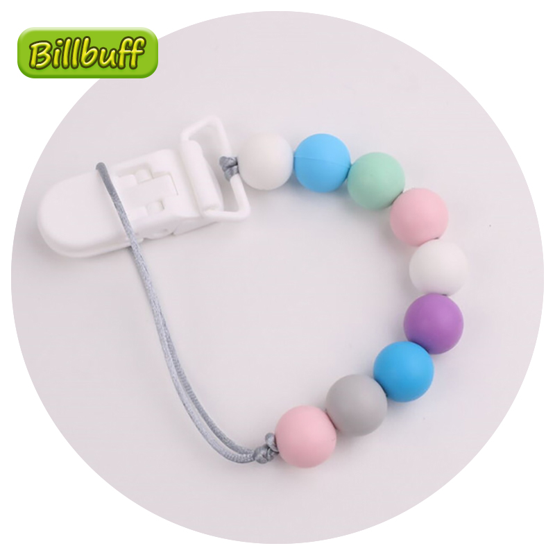 Baby Silicone Round Beads Pacifier Clips Holder Soother Teething Dummy Baby Products Girl Boy Funny Silicone Teether Shower Gift
Baby Silicone Round Beads Pacifier Clips Holder Soother Teething Dummy Baby Products Girl Boy Funny Silicone Teether Shower Gift